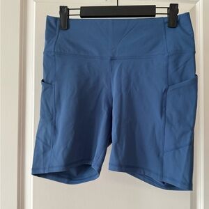 Fabletics Women's Blue Bike Shorts